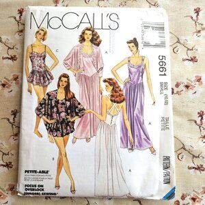 Vintage 90s Sewing Pattern UNCUT McCall's 5661 Size 10-12